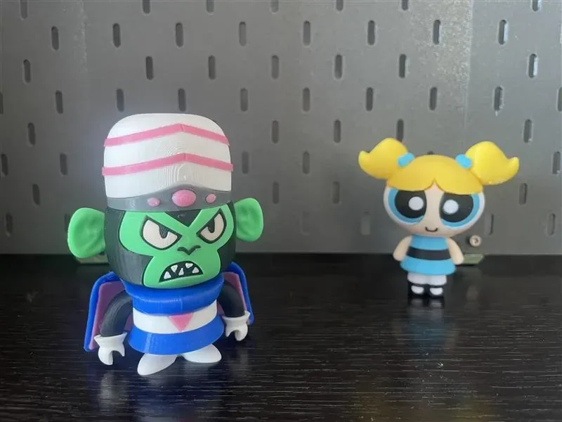 Las Chicas Superpoderosas Mojo Jojo (Articulado, no requiere AMS), vista 3