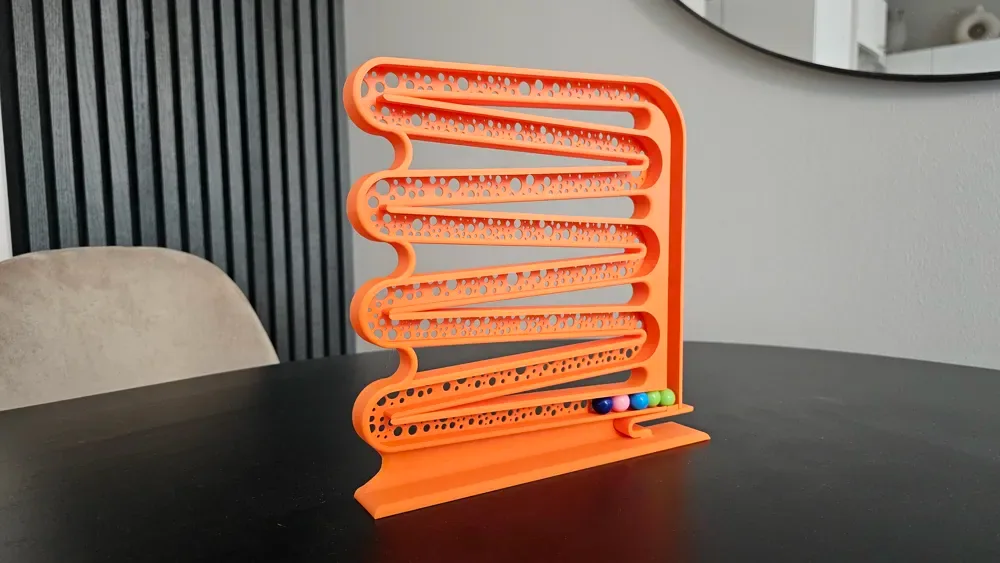 Imprimir en el lugar - Smooth Marble Run XL - Juguete antiestrés, vista 2