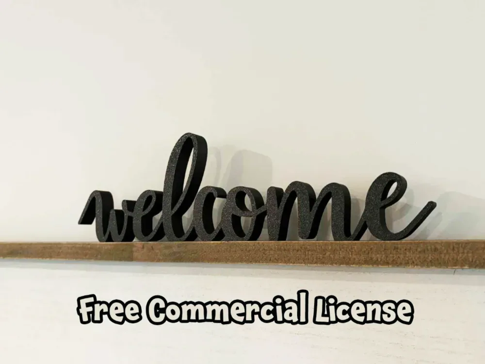 Cartel de bienvenida de mesa (licencia comercial gratuita), vista 1