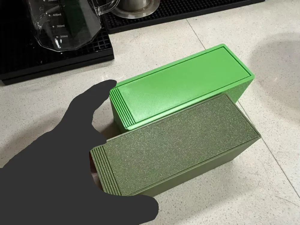 Caja de almacenamiento de bolsitas de té, adecuada para el hogar y para viajes, ideal para guardar una caja entera de bolsitas de té, puede contener de 25 a 30 bolsitas de té simultáneamente, vista 1