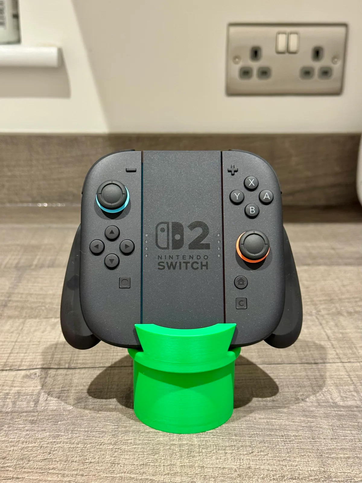 Soporte · soporte para Nintendo Switch 2 Joy-con Warp Pipe para impresión 3D, vista 2