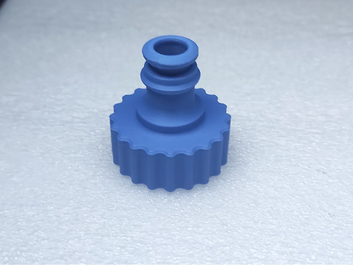 Adaptador de conector rápido de tapa de botella de PET a Gardena para impresión 3D, vista 1