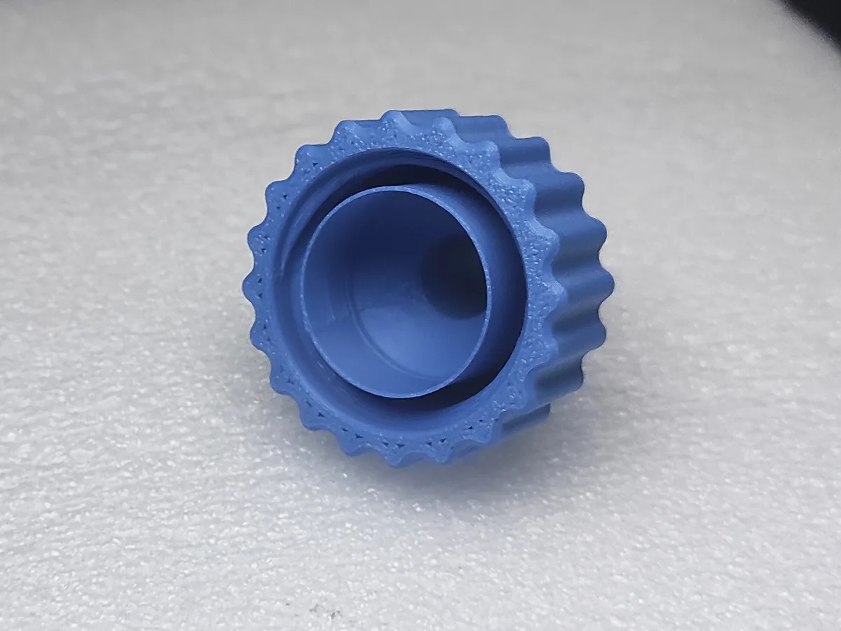 Adaptador de conector rápido de tapa de botella de PET a Gardena para impresión 3D, vista 2