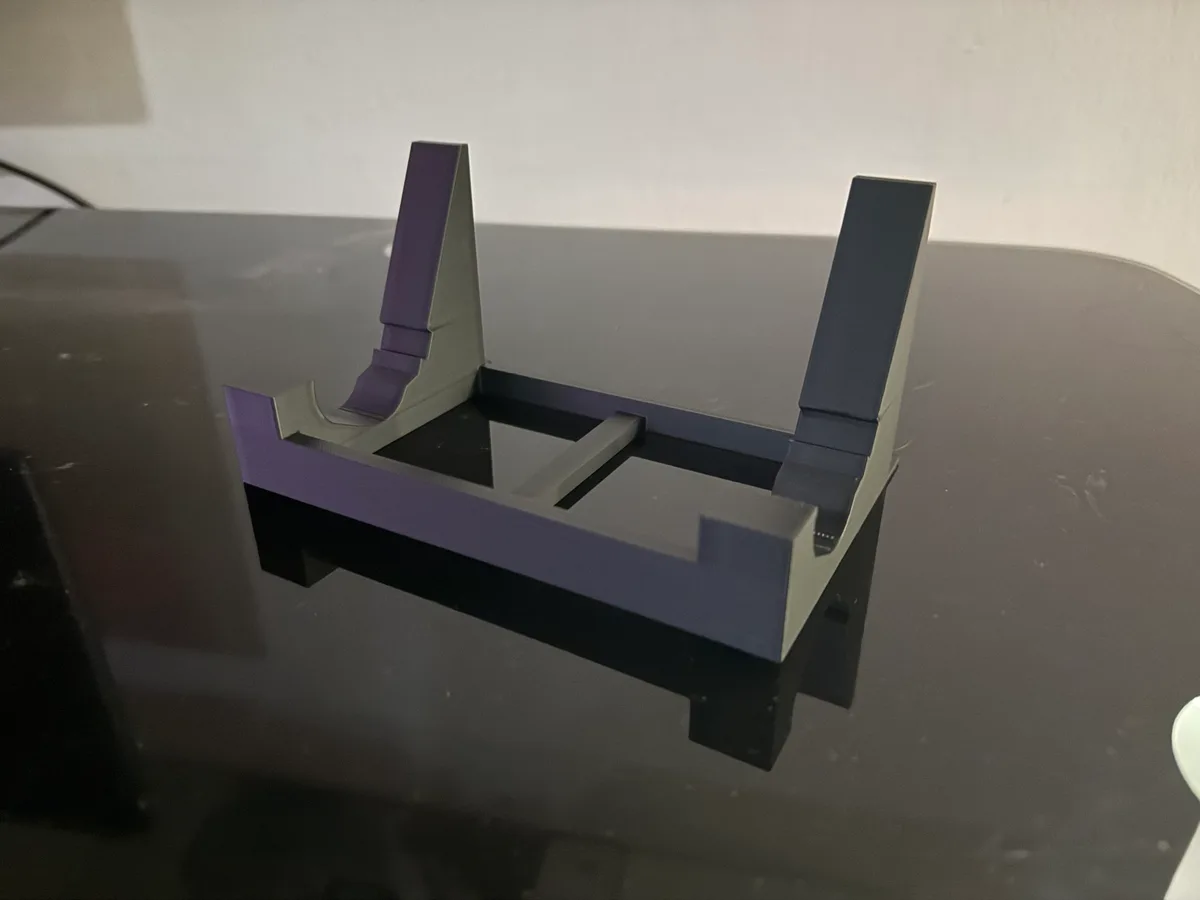 Soporte Sega Génesis para impresión 3D, vista 2