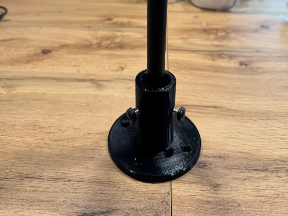 Soporte de luz solar universal para acampar para impresión 3D, vista 1