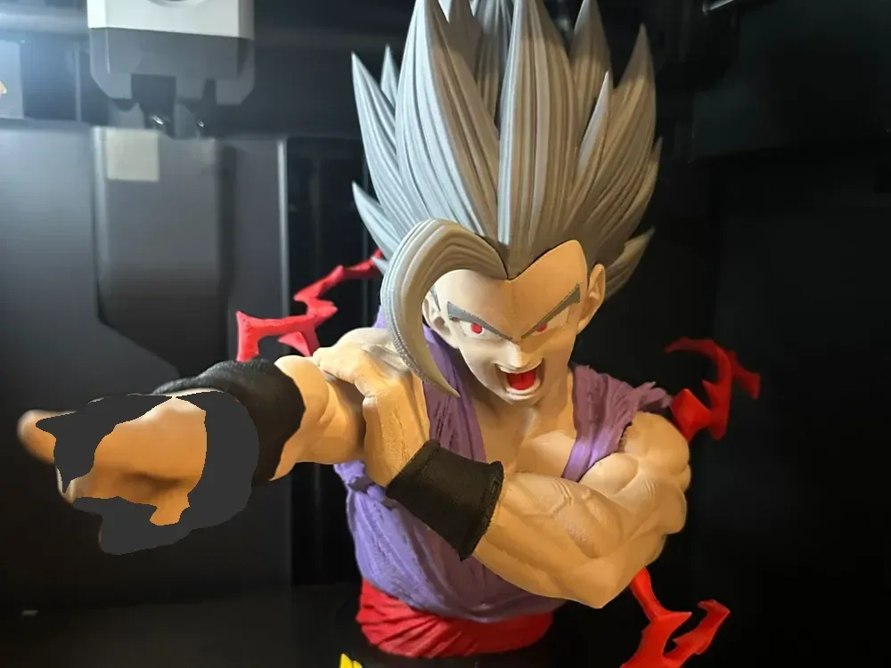 BUSTO DE LA BESTIA DE GOHAN, vista 1