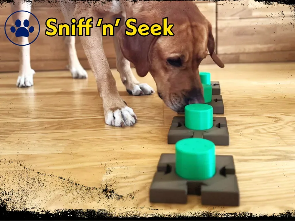 Sniff 'n' Seek - Entrenamiento de trabajo olfativo para perros, vista 1
