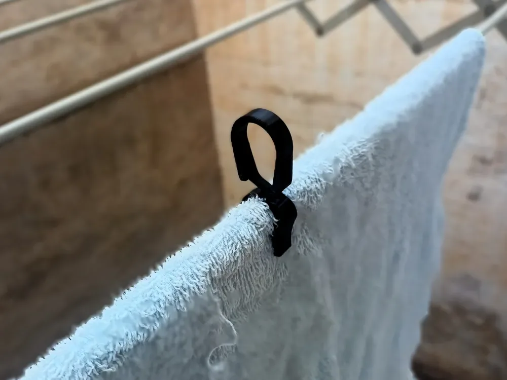 Clip/abrazadera universal para el hogar con resorte, vista 2