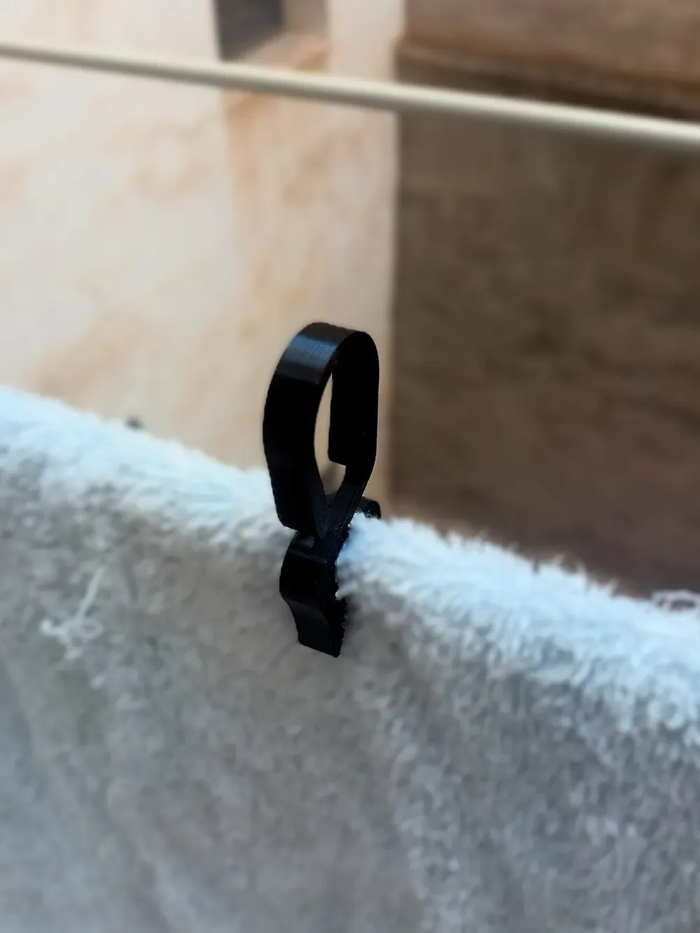 Clip/abrazadera universal para el hogar con resorte, vista 3
