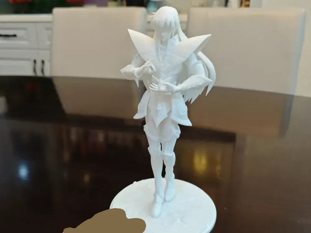 Figura de Shaka de Virgo de Saint Seiya, vista 1