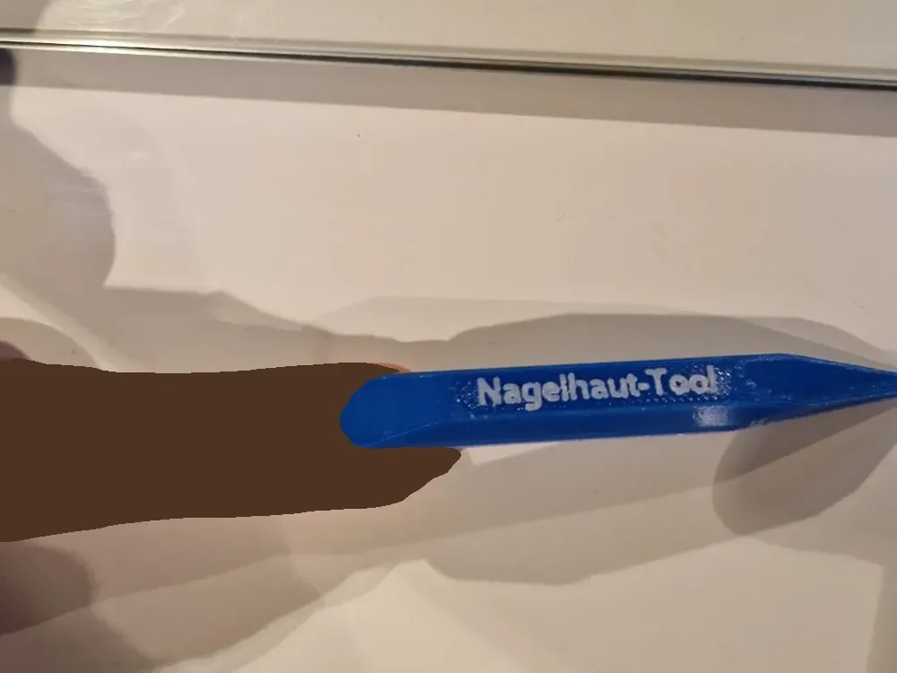 Herramienta para cutículas, vista 1