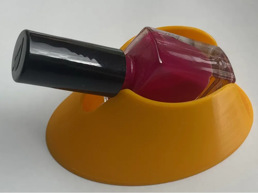 Soporte universal para esmalte de uñas inclinado., vista 1