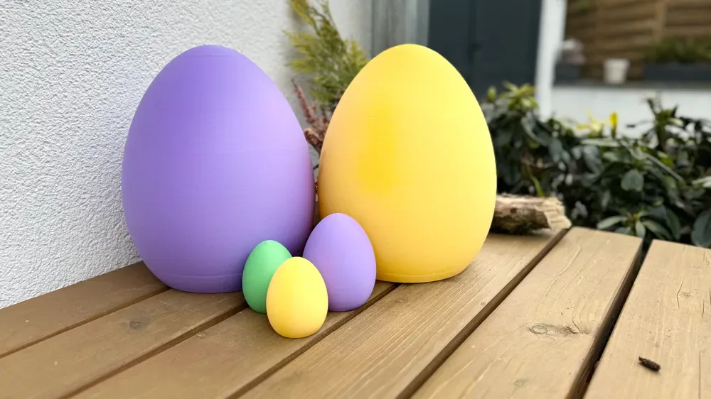 el huevo de Pascua, vista 1