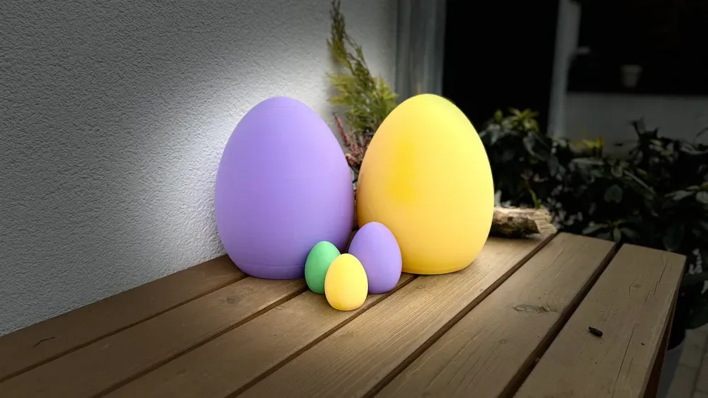 el huevo de Pascua, vista 2