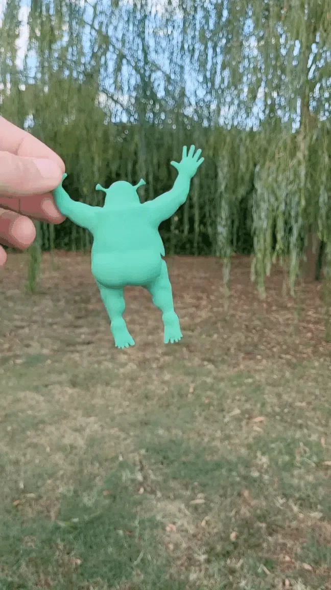 Imán para nevera Shrek, vista 2