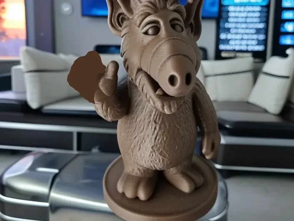 Figura de la serie de televisión Alf., vista 1