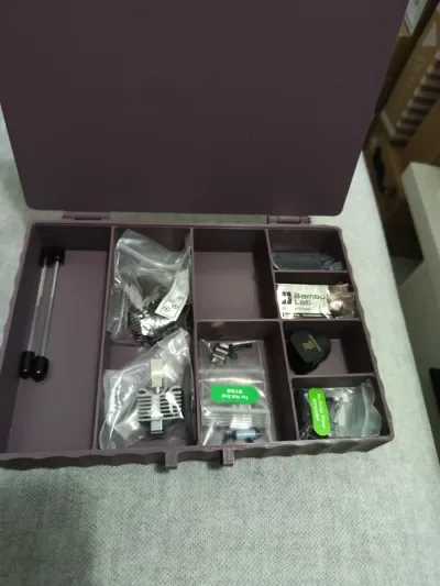 Estuche para utensilios de impresora 3D para impresión 3D, vista 3