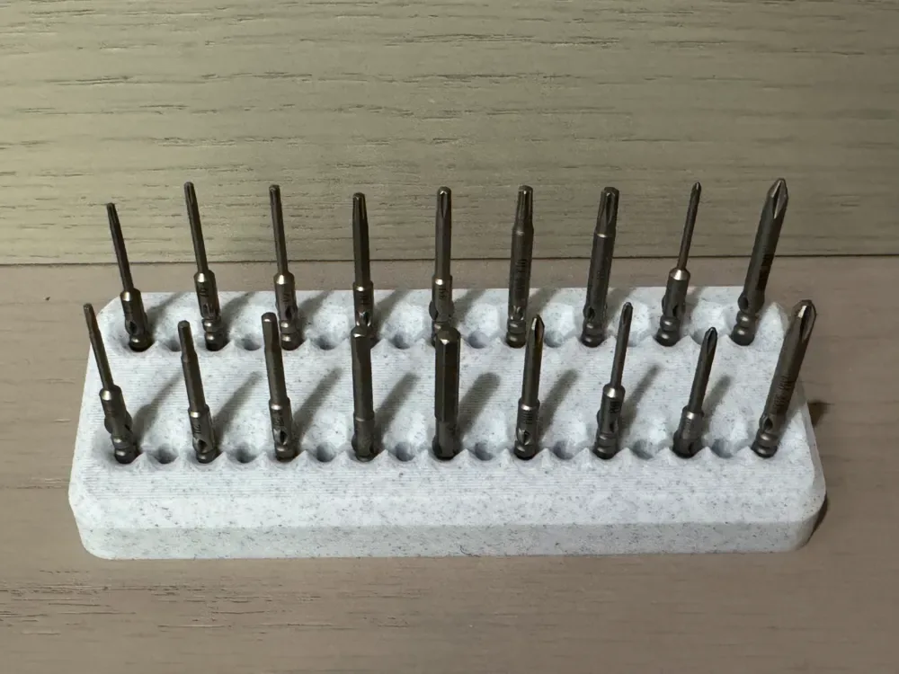 Portapuntas de destornillador 800 (Φ4 mm) para impresión 3D, vista 1