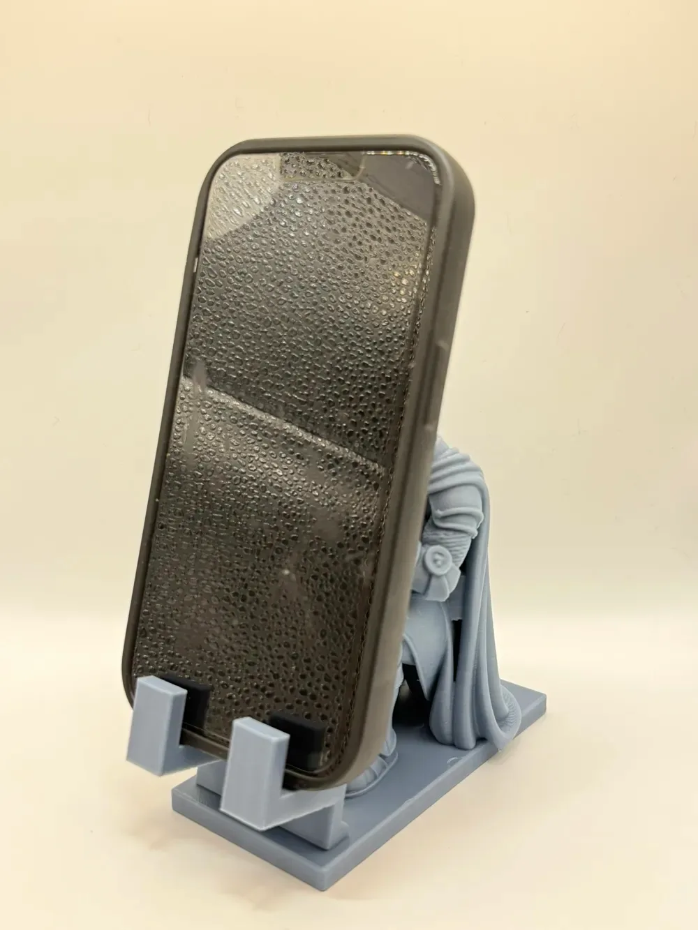 Soporte para teléfono y tableta caballero templario para impresión 3D, vista 3