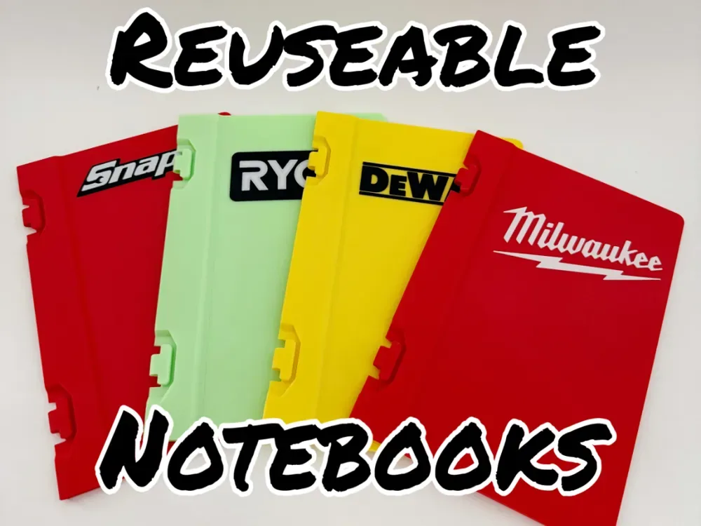 Cuadernos reutilizables de marca Tool, vista 1