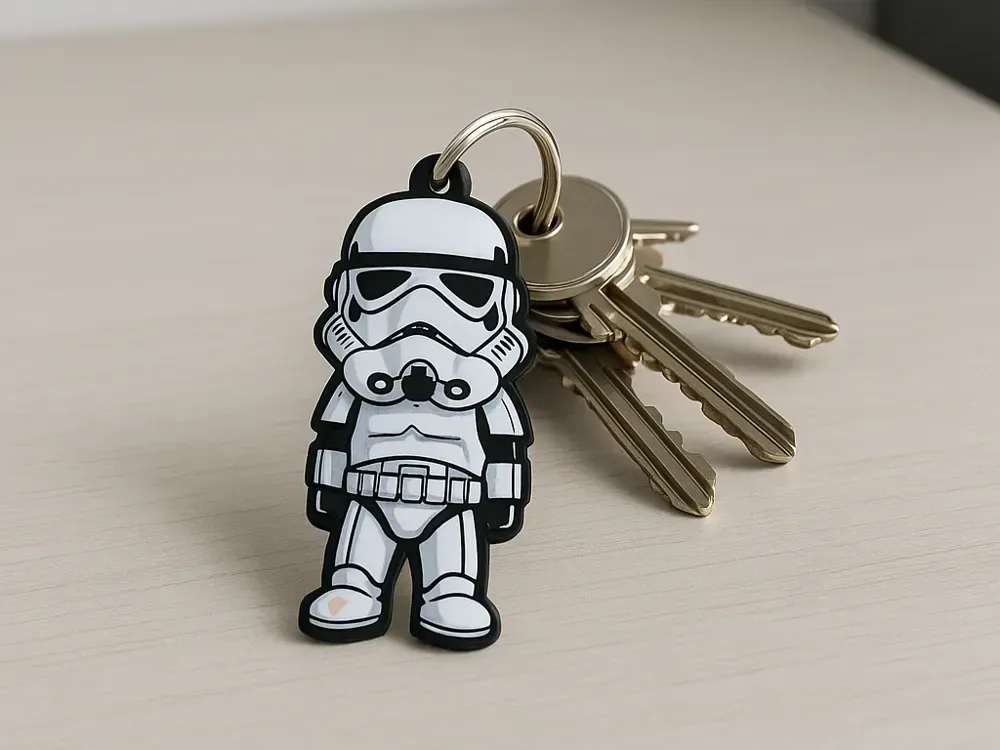 Llavero Stormtrooper Star Wars, vista 1