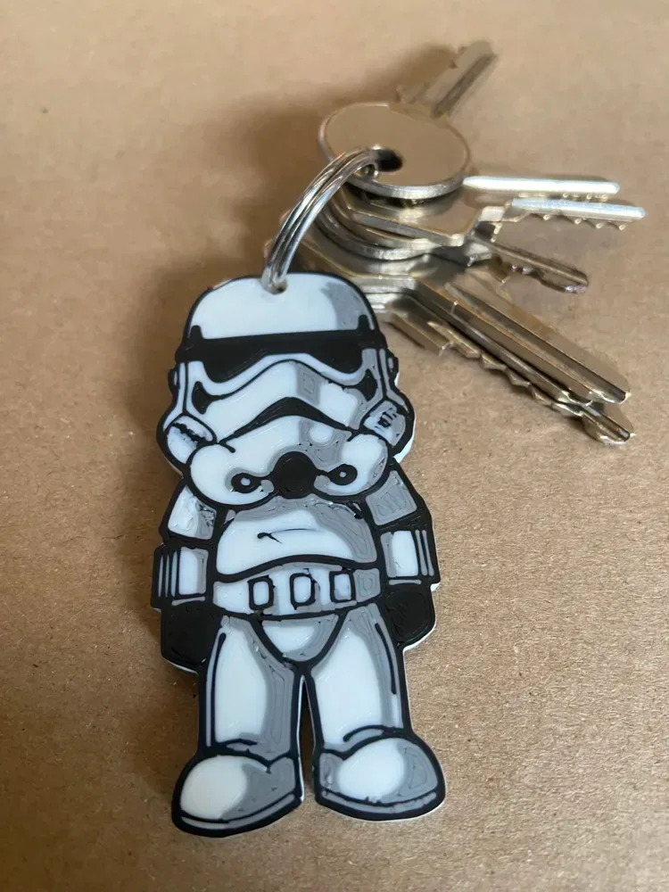 Llavero Stormtrooper Star Wars, vista 2