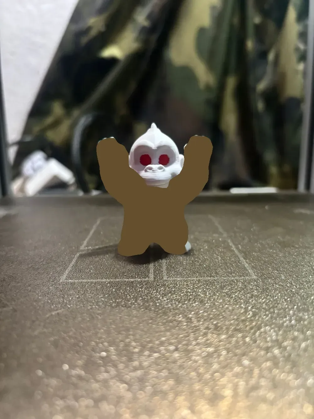 Mini Gorilla Albino Cute, vista 2