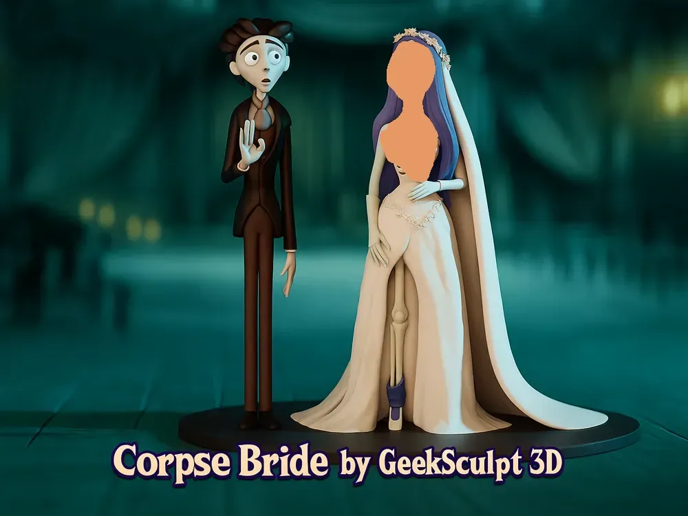 La novia cadáver - Arte coleccionable de Victor y Emily, vista 1