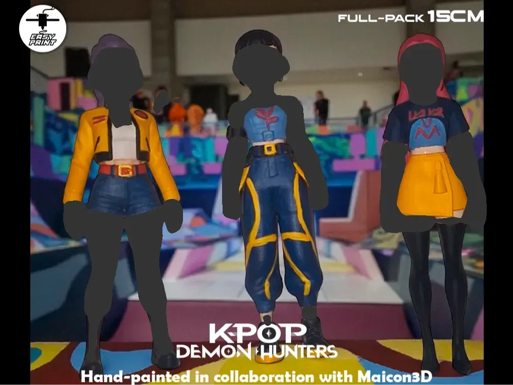 CAZADORES DE DEMONIOS K-POP (Mira-Rumi-Zoey), vista 1