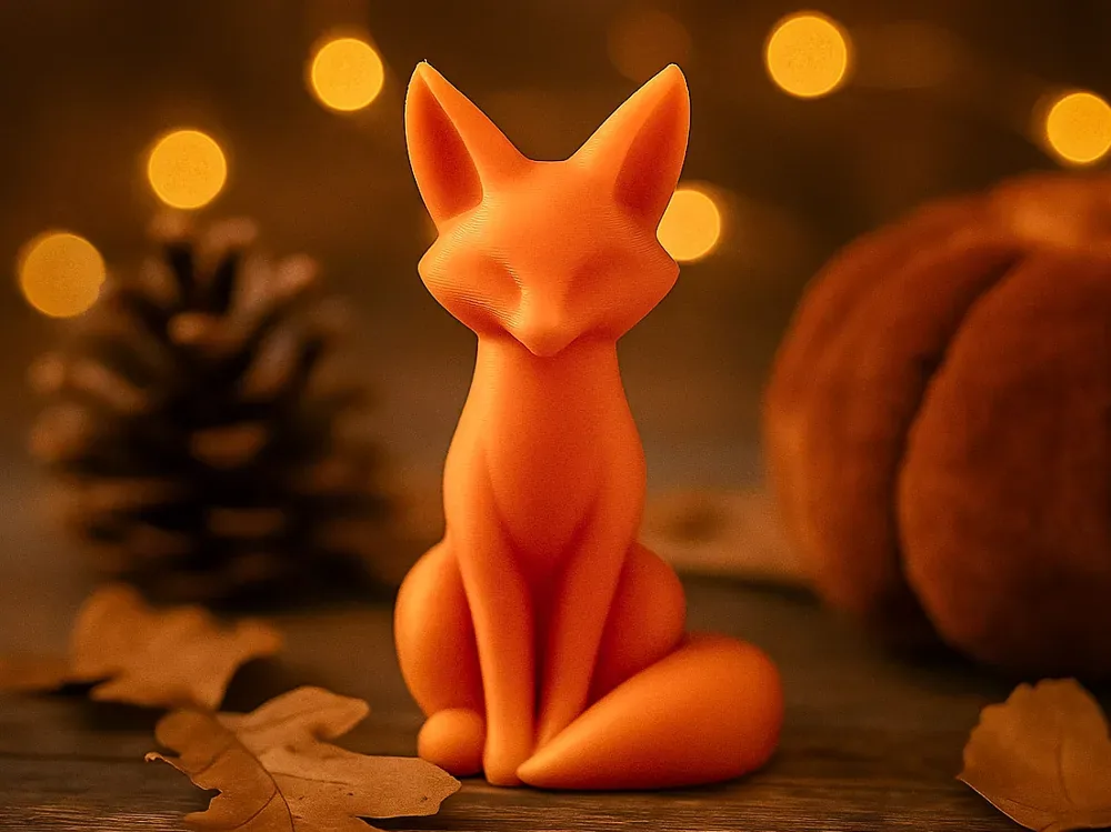 Figura Zorro - Decoración Otoño, vista 1