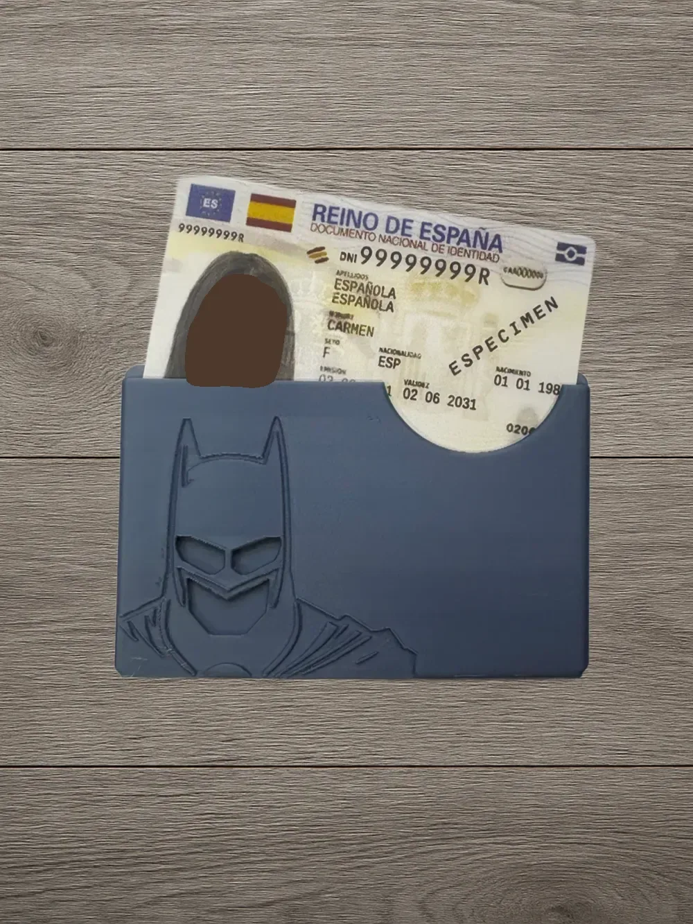 Cartera Batman – Porta DNI y Tarjetero, vista 2