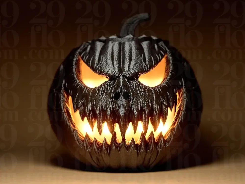 Calabaza aterradora de Halloween n.° 1, vista 2
