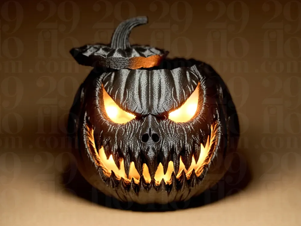 Calabaza aterradora de Halloween n.° 1, vista 3