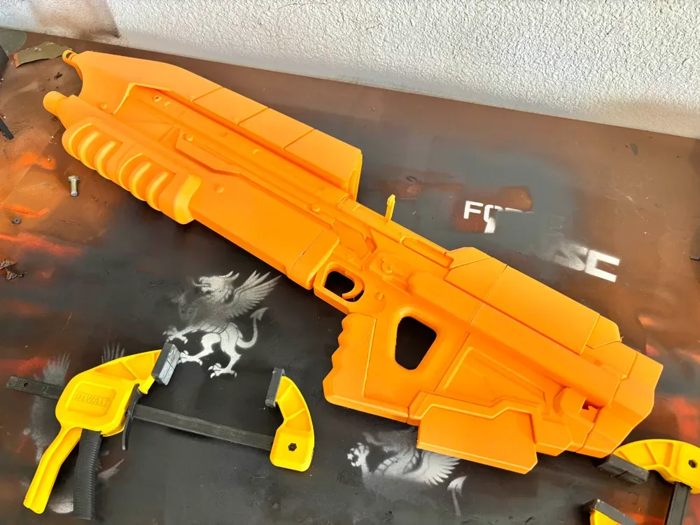 Accesorio de réplica de Halo EVOLUCIONADO MA5 AR Cosplay UNSC, vista 1