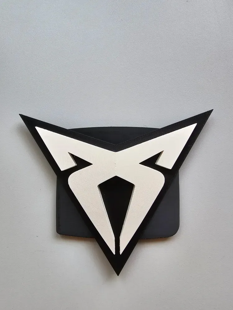 SEAT León 5F Cupra Prefacio Logotipo del emblema delantero trasero, vista 3