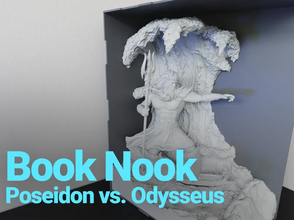 Rincón del libro - Poseidón vs Odiseo, vista 1