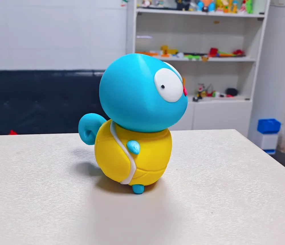 Pokemon Wise Squirtle Piezas separadas multicolores (sin AMS), vista 3