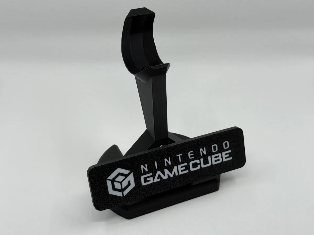 Soporte para controlador GameCube - Modular para impresión 3D, vista 2