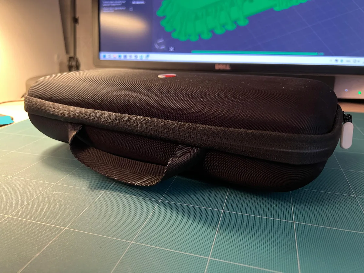 Organizador Steam Deck OLED EE. UU. · CN para impresión 3D, vista 2