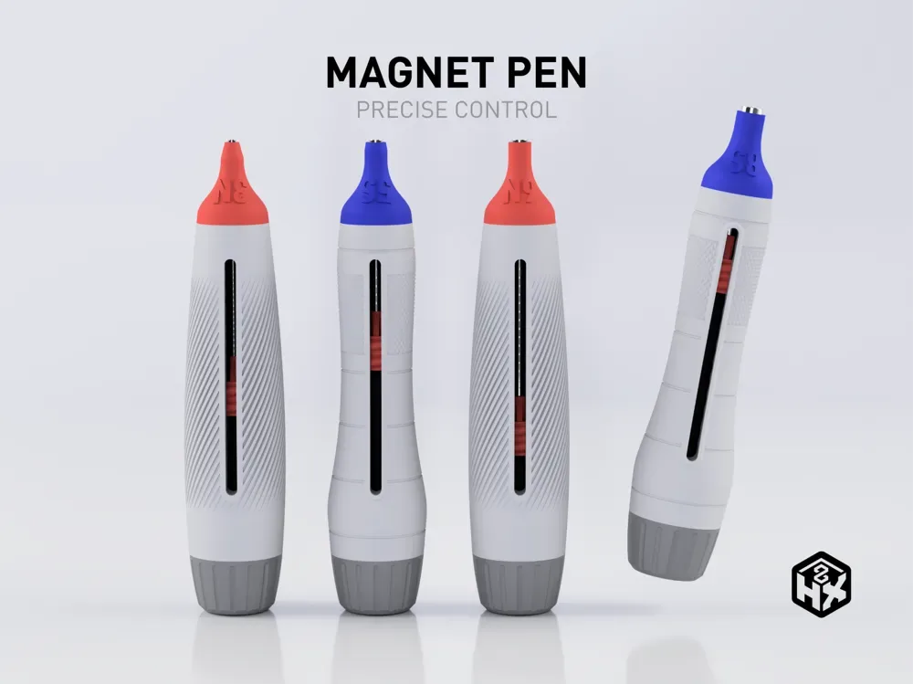 Control preciso del lápiz magnético HX8 para impresión 3D, vista 1