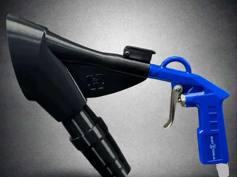 Adaptador Pistola TORNADO + Aspiradora para impresión 3D, vista 1