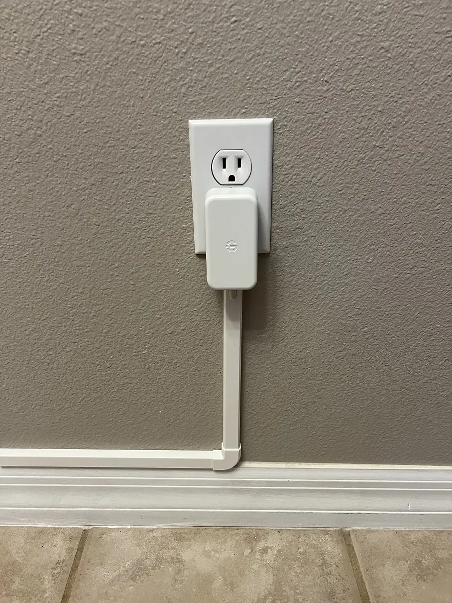 Sistema de canales y cubierta de canalización de cables (paramétrico) para impresión 3D, vista 2