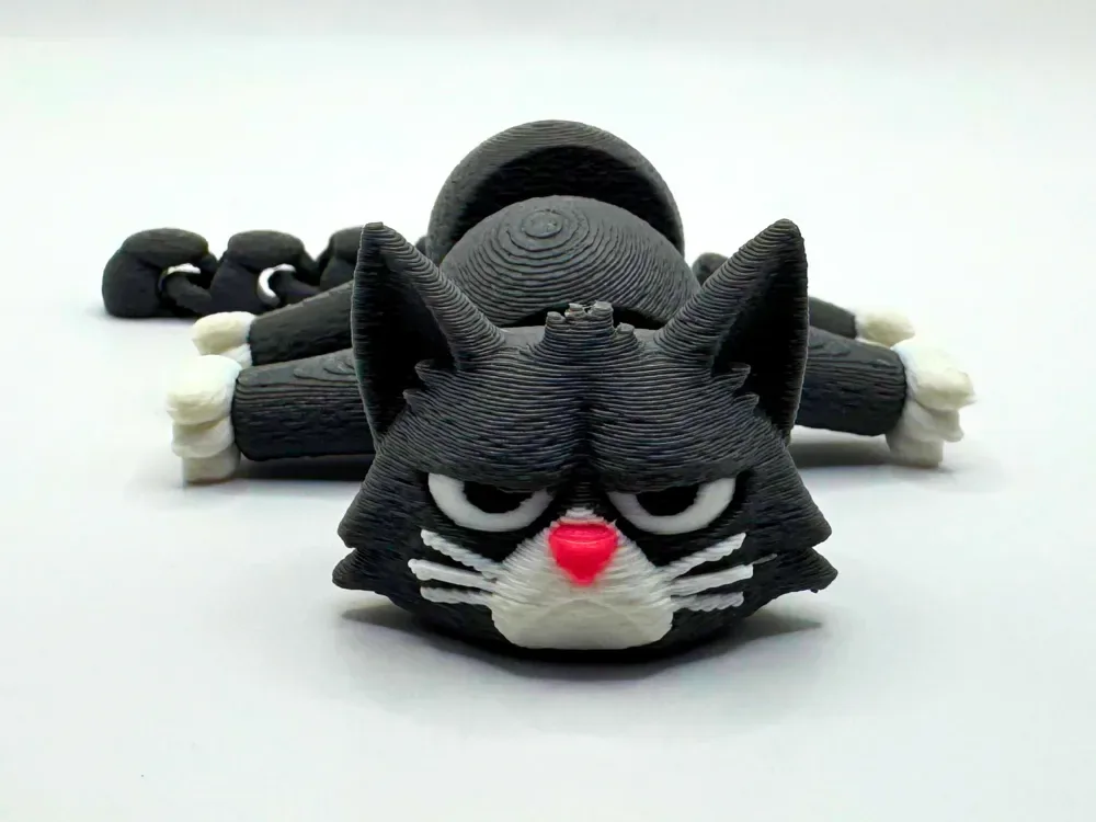 Grumbles el Gato Gruñón - Juguete Animal Flexi, vista 2