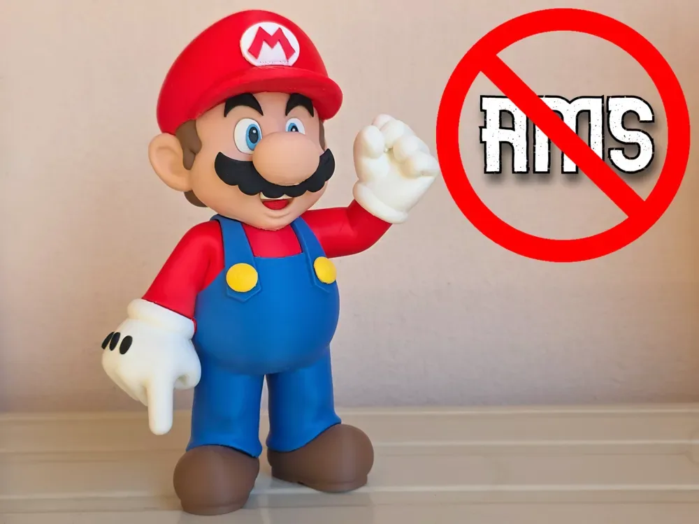 Super Mario / Sin AMS, vista 1