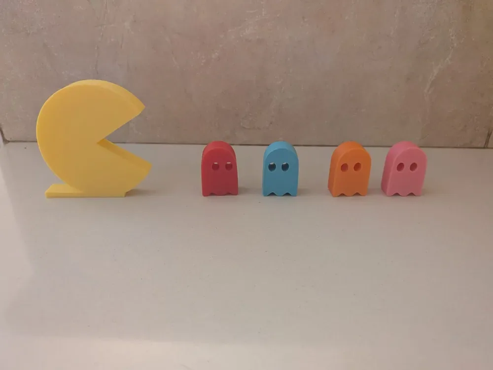 pacman + fantasmas, vista 3