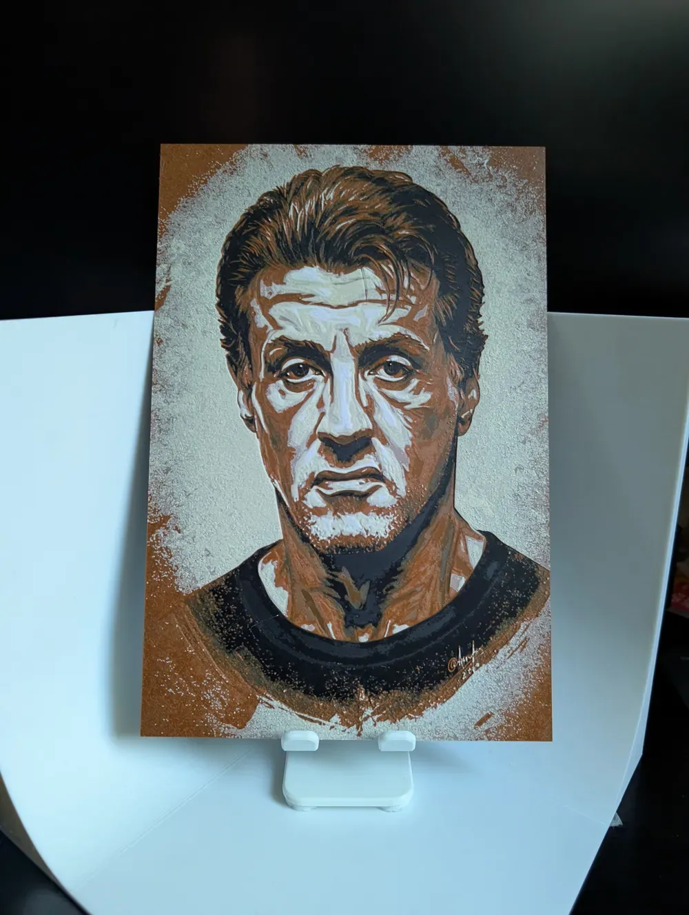 Hueforge Sylvester Stallone, vista 2