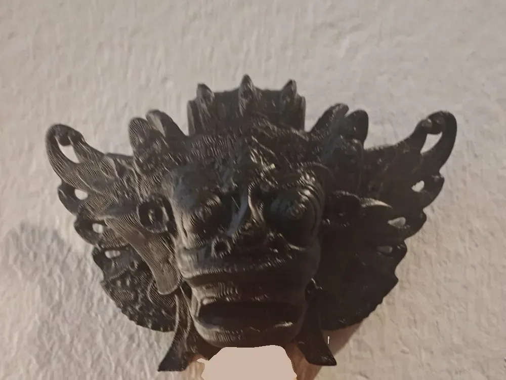 Máscara de Barong, vista 1