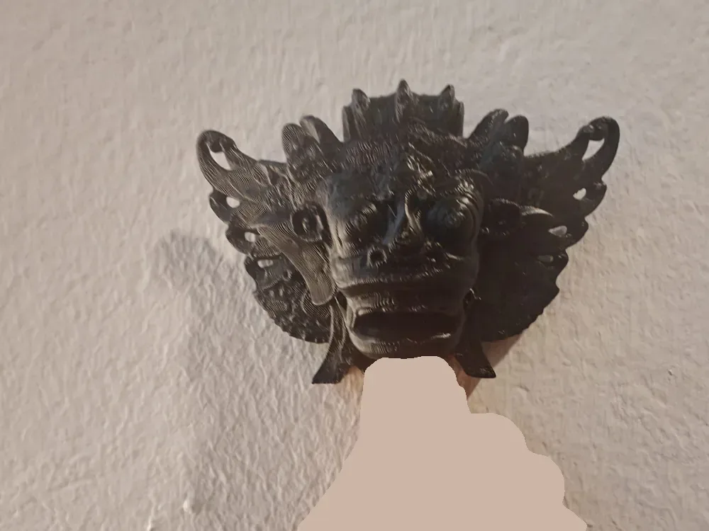 Máscara de Barong, vista 2