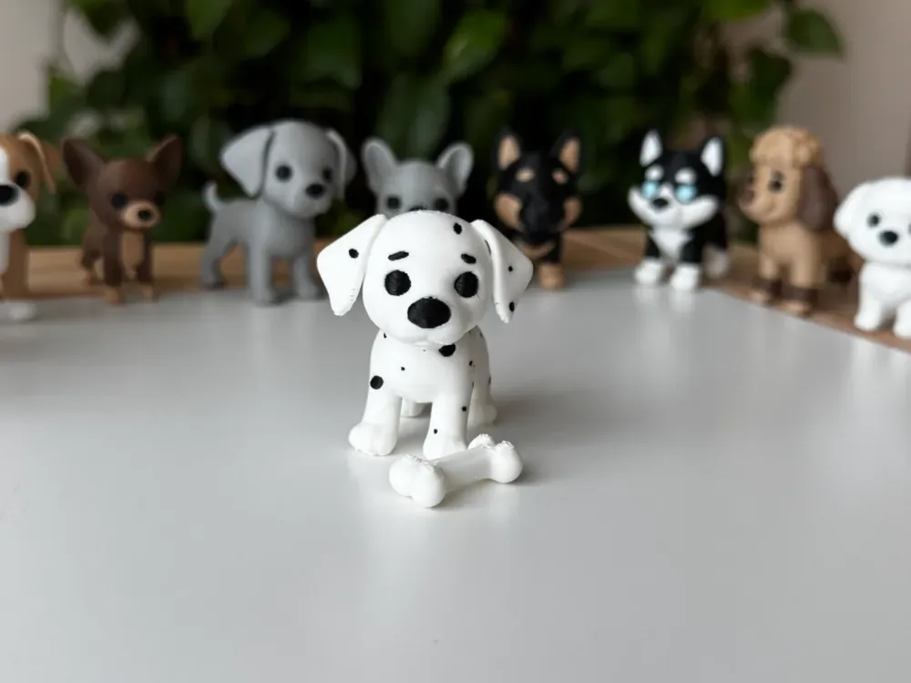Cachorro dálmata, vista 1