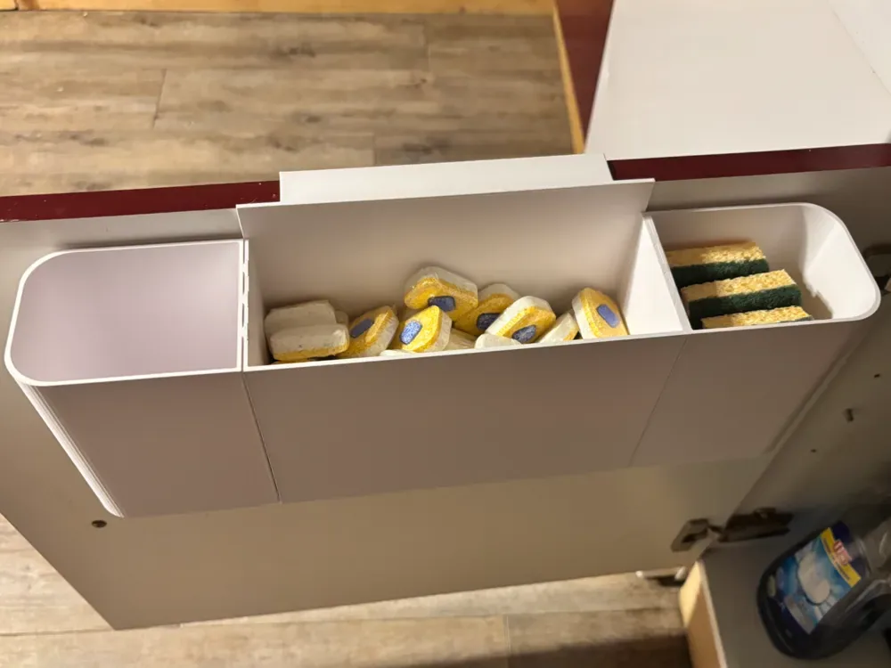 Organizador de puerta debajo del fregadero, vista 1